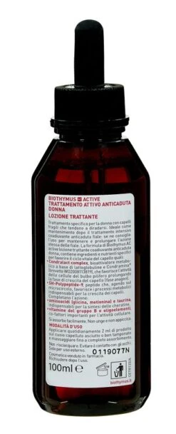 Biothymus AC Active Trattamento Attivo Anti-caduta Donna 100ml -KloraneShop 22065 3