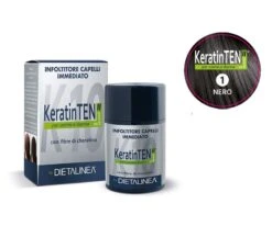 Dietalinea Keratin Ten Infoltitore Capelli Immediato Per Uomo E Donna Colore 1 Nero