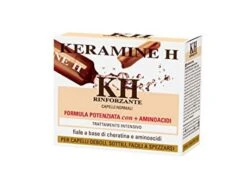 Keramine H Fascia Bianca Trattamento Intensivo Per Tutti I Tipi Di Capelli 10 Fiale