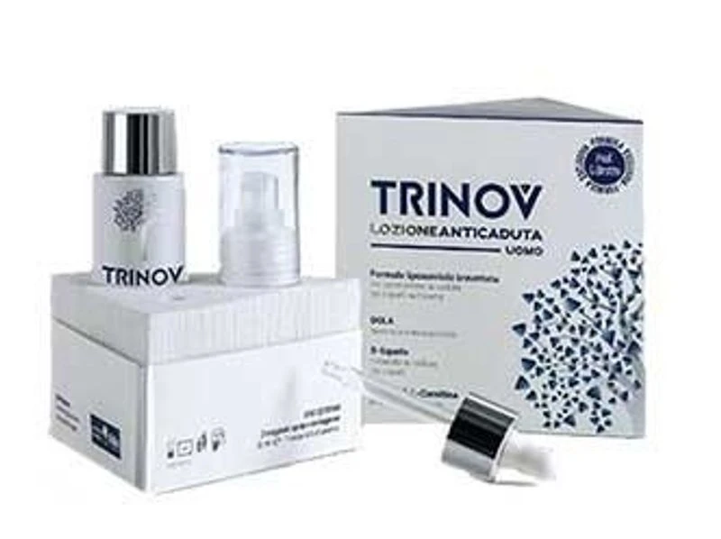 Trinov Lozione Anti-caduta Uomo 1 Mese Di Trattamento 3 Trinov Lozione Anti-caduta Uomo 1 Mese Di Trattamento