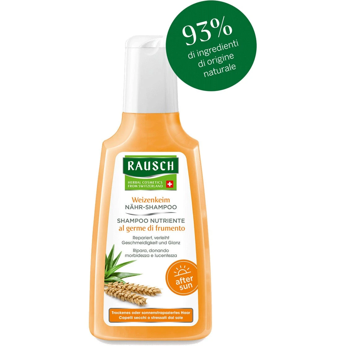 Rausch Shampoo Nutriente Al Germe Di Frumento 3 Rausch Shampoo Nutriente Al Germe Di Frumento
