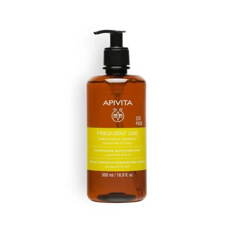 Apivita Frequent Use Gentle Daily Shampoo Lavaggi Frequenti 500ml 3 Apivita Frequent Use Gentle Daily Shampoo Lavaggi Frequenti 500ml