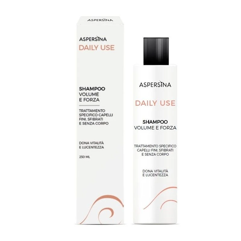 Aspersina Shampoo Volume E Forza 250ml 3 Aspersina Shampoo Volume E Forza 250ml