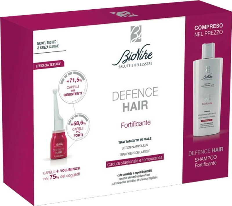 Bionike Defence Hair Fortificante Trattamento In Fiale Caduta Stagionale E Temporanea 3 Bionike Defence Hair Fortificante Trattamento In Fiale Caduta Stagionale E Temporanea