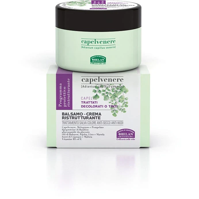 Helan Capelvenere Biobalsamo Crema Ristrutturante 200ml 3 Helan Capelvenere Biobalsamo Crema Ristrutturante 200ml