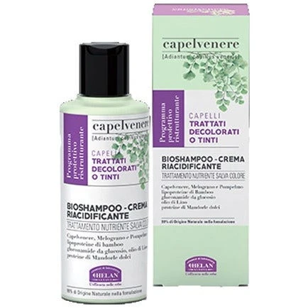 Helan Capelvenere Bioshampoo Crema Riacidificante 200ml 3 Helan Capelvenere Bioshampoo Crema Riacidificante 200ml
