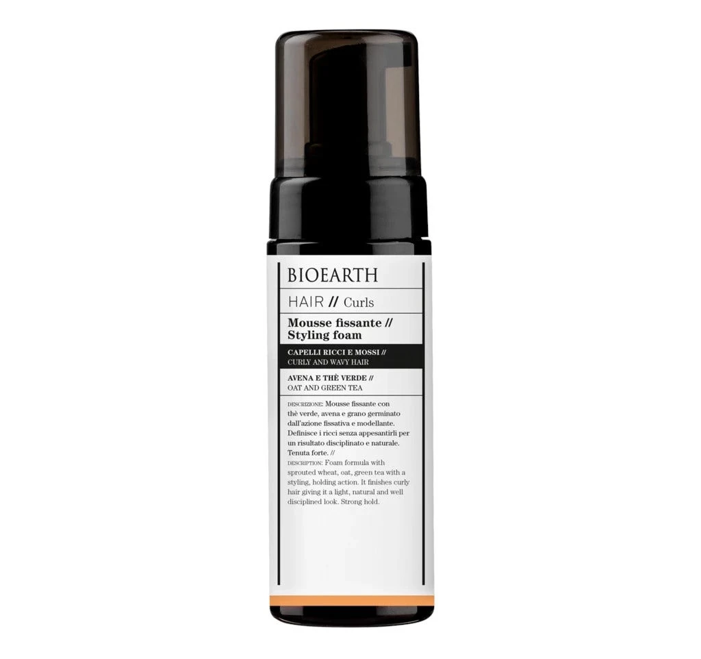 Bioearth Hair Mousse Fissante 150ml 3 Bioearth Hair Mousse Fissante 150ml