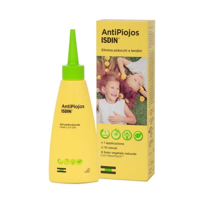 Isdin Anti-pidocchi Gel Pediculicida 100ml 3 Isdin Anti-pidocchi Gel Pediculicida 100ml