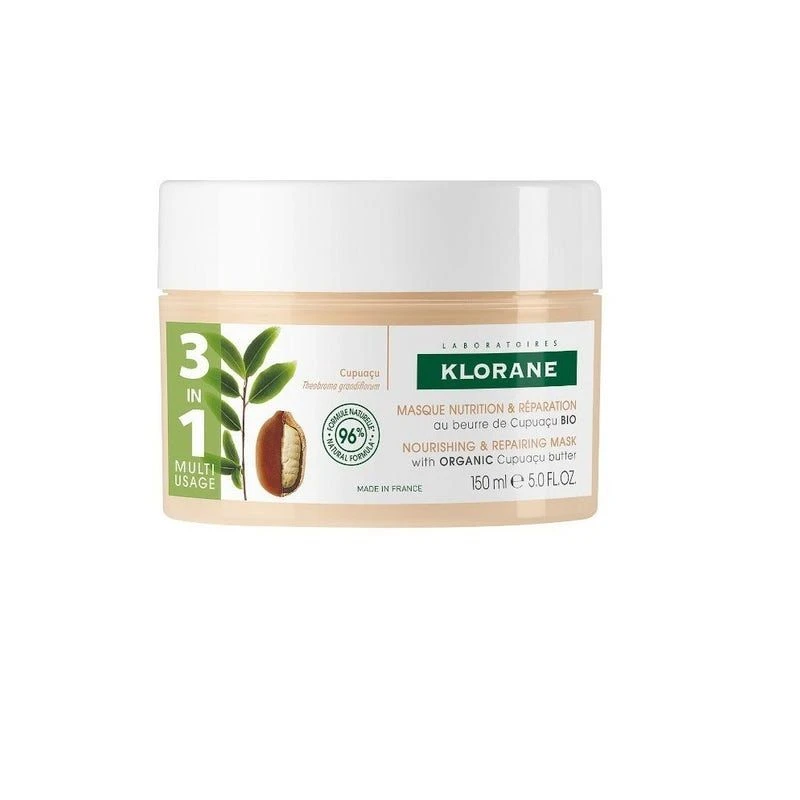 Klorane Maschera Riparatrice Al Burro Di Cupuacu Bio 150ml 3 Klorane Maschera Riparatrice Al Burro Di Cupuacu Bio 150ml