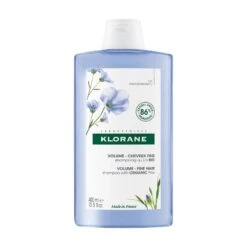 Klorane Shampoo Alle Fibre Di Lino BIO Capelli Fini E Sottili 400ml