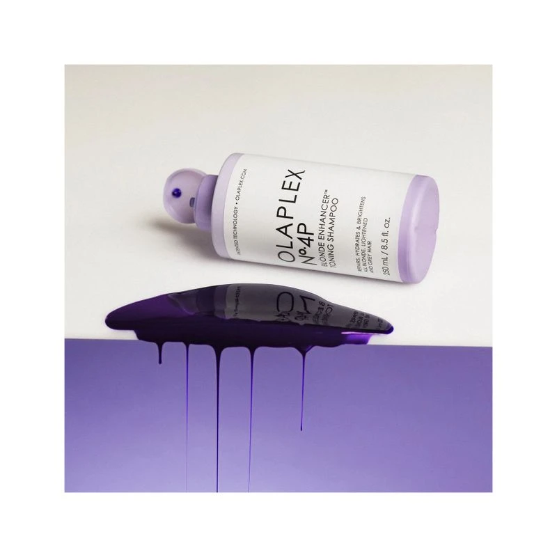 Olaplex No.4P Blonde Enhancer Toning Shampoo 250ml 5 Olaplex No.4P Blonde Enhancer Toning Shampoo 250ml - immagine 3