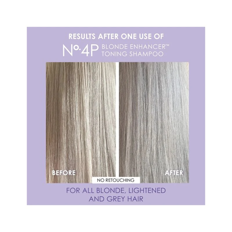 Olaplex No.4P Blonde Enhancer Toning Shampoo 250ml 8 Olaplex No.4P Blonde Enhancer Toning Shampoo 250ml - immagine 6