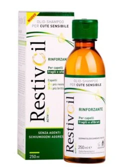 Perrigo Restivoil ActivPlus Olio-shampoo Rinforzante Per Capelli Fragili E Sfibrati 250ml -KloraneShop restivoil activplus olio shampoo rinforzante per capelli fragili e sfibrati 250ml 3 1676909805