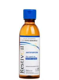 Perrigo Restivoil Complex Antiforfora Olio-Shampoo Per Cute Sensibile Capelli Da Normali A Grassi 250ml -KloraneShop restivoil complex antiforfora olio shampoo per cute sensibile capelli da normali a grassi 250ml 3 1676907403