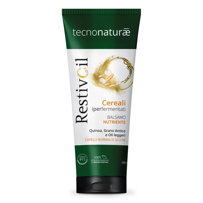 Perrigo Restivoil Tecnonaturae Cereali Iperfermentati Balsamo Capelli Nutriente 200ml 3 Perrigo Restivoil Tecnonaturae Cereali Iperfermentati Balsamo Capelli Nutriente 200ml