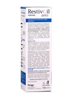 Perrigo Restivoil Zero Forfora Olio-shampoo Per Cute Sensibile 150ml -KloraneShop restivoil zero forfora olio shampoo per cute sensibile 150ml 5 1676981801
