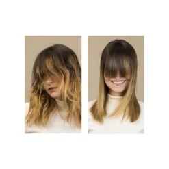 René Furterer Absolue Keratine Maschera Ristrutturante Estrema Capelli Danneggiati 200ml -KloraneShop rf absolue keratine before after visual front